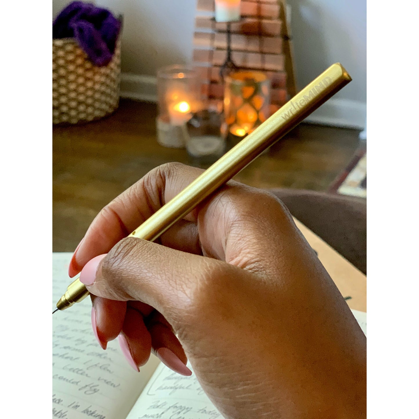 The Scripter | Golden Gel Pen